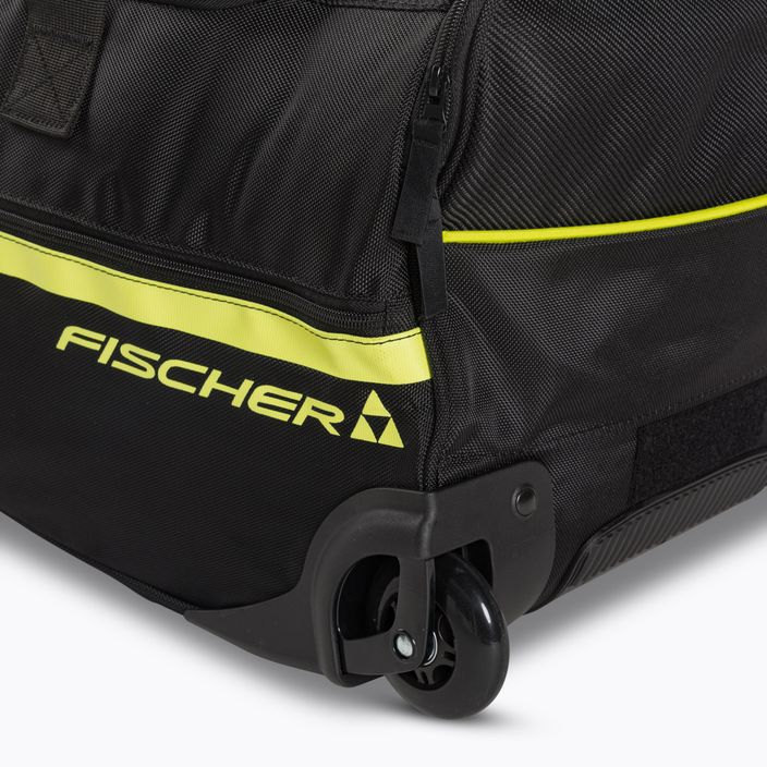 Fischer Team Sportduffel 100L utazótáska fekete/sárga 5