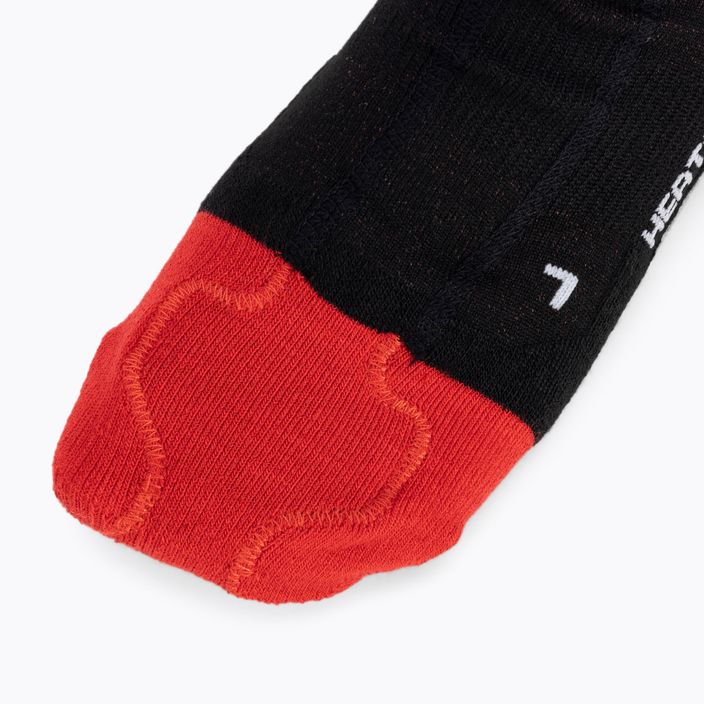 LENZ Heat Sock 4.1 Toe Cap sízokni fekete 1065 4