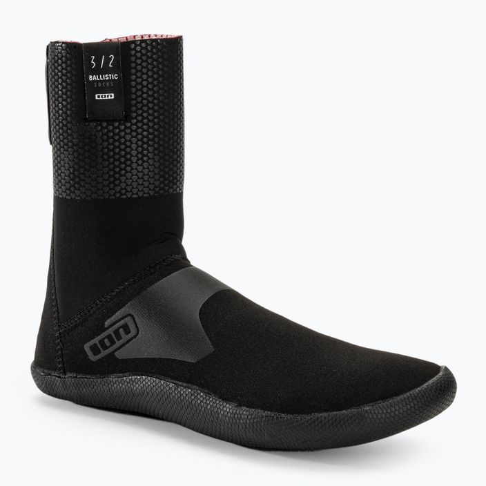 neoprén zokni ION Socks Ballistic 3/2 Round Toe black