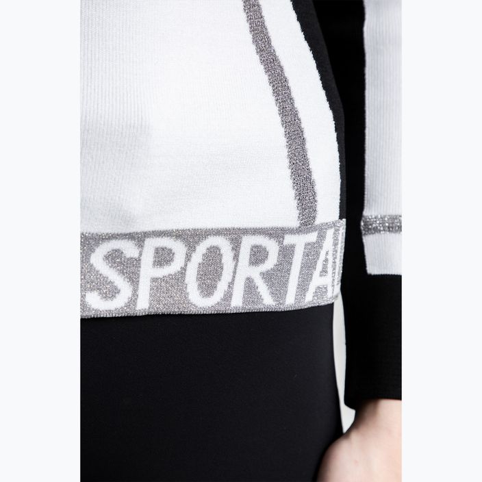 Női pulóver Sportalm Hellas optikai fehér 7