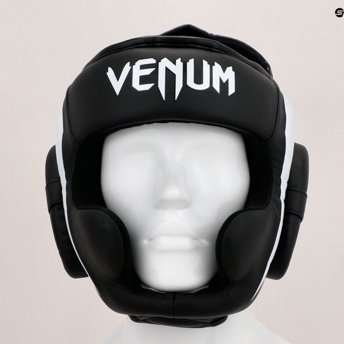 Venum Elite bokszfejvédő fekete/fehér 6