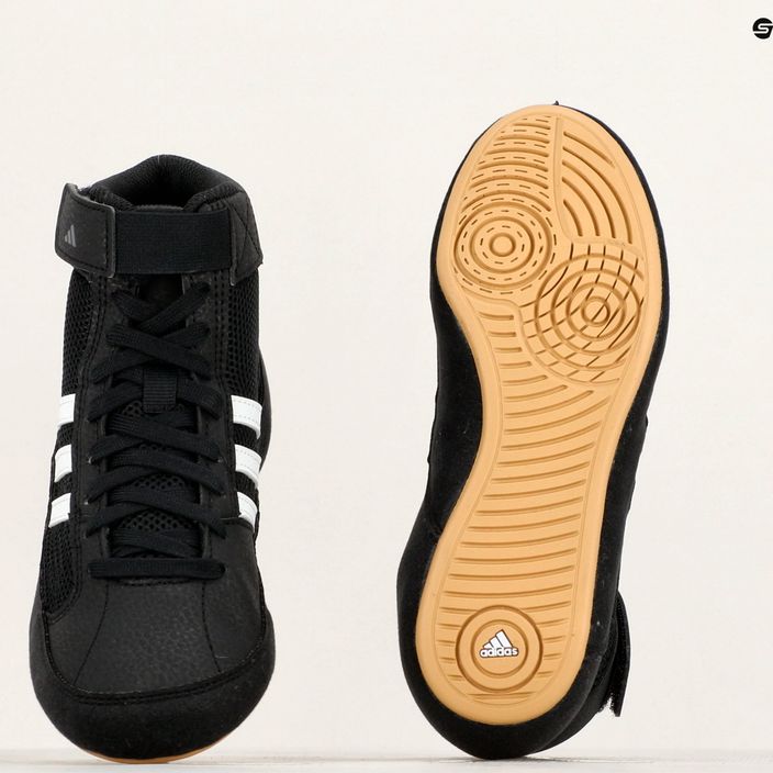 adidas Havoc gyermek bokszcipő fekete/fehér 11