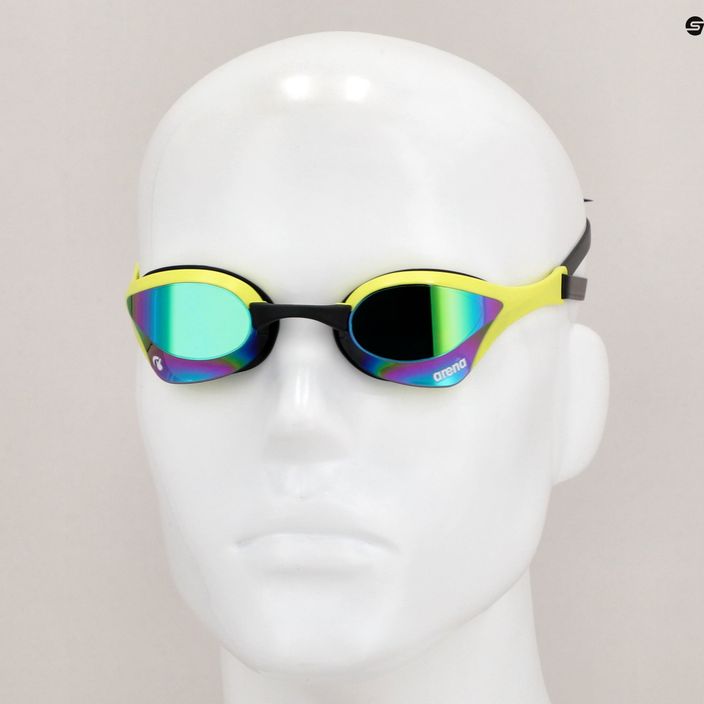 Arena úszószemüveg Cobra Ultra Swipe Mirror smaragdzöld/cyber lime 8