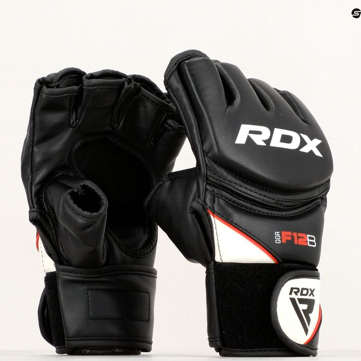 RDX New Model grappling kesztyű fekete GGR-F12B 12