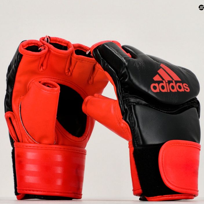 Grappling kesztyű adidas Training piros ADICSG07 7