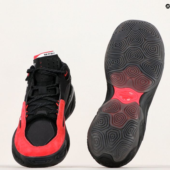 New Balance Fresh Foam BB v2 fekete/piros kosárlabda cipő 10