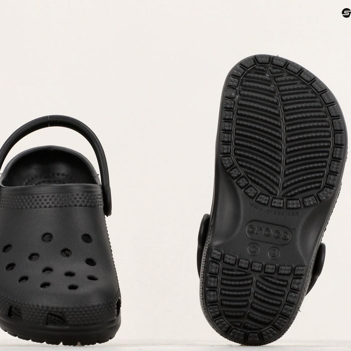 Gyermek papucs Crocs Classic Clog T black 11