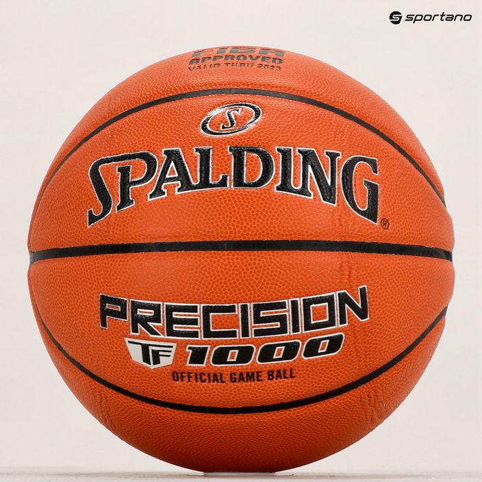 Spalding TF-1000 Precision Logo FIBA narancssárga kosárlabda 76965Z 5