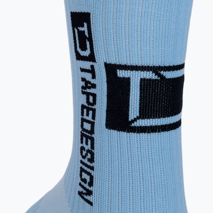 Férfi futball zokni Tapedesign csúszásgátló kék TAPEDESIGNKék TAPEDESIGNKék 5