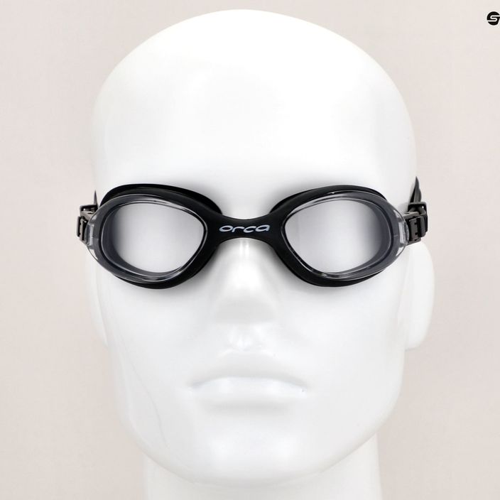 Orca Killa 180º átlátszó fekete úszószemüveg 3