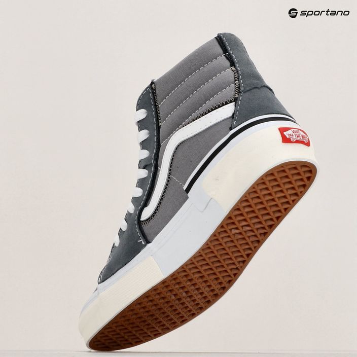 Vans SK8-Hi Reconstruct szürke cipő 10