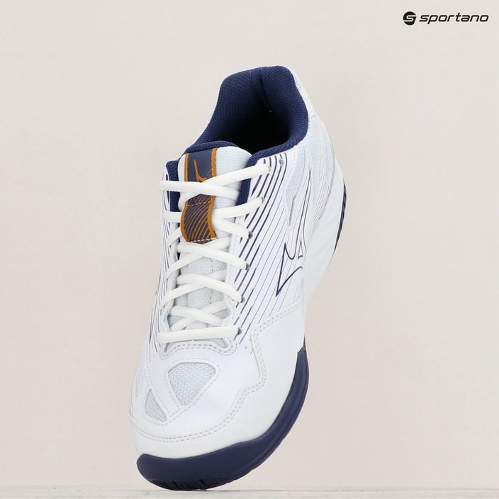 Férfi röplabda cipő Mizuno Cyclone Speed 4 white/blueribbon/mp gold 9