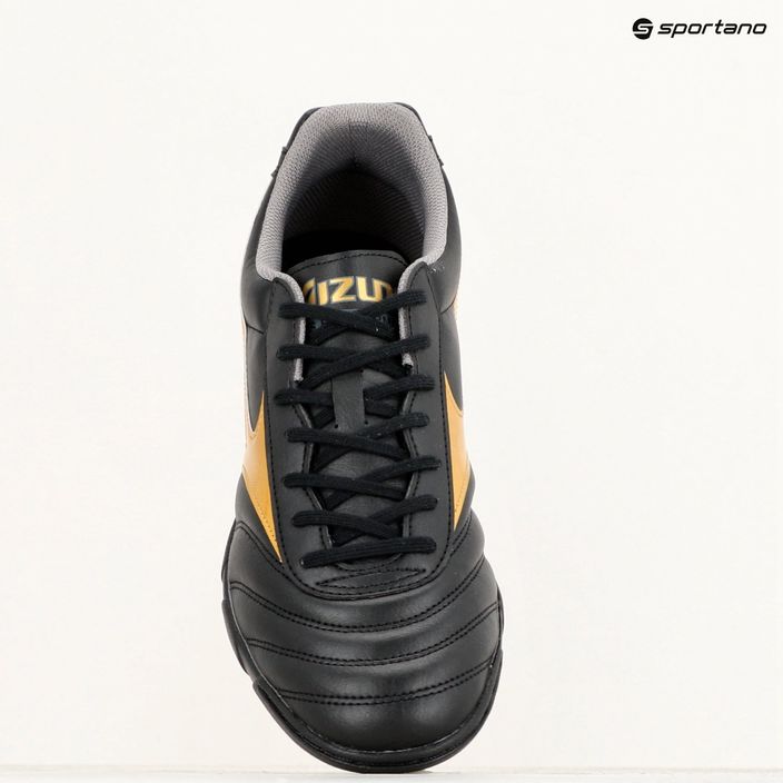 férfi futballcipő Mizuno Morelia II Club AS black/gold/dark shadow 9