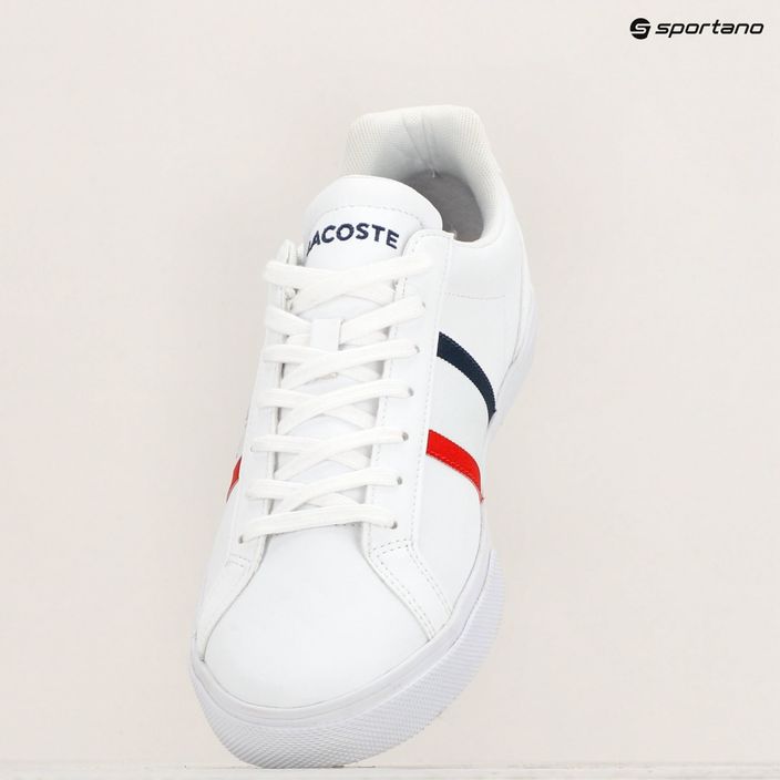 Lacoste férfi cipő 45CMA0055 fehér/navy/piros 15