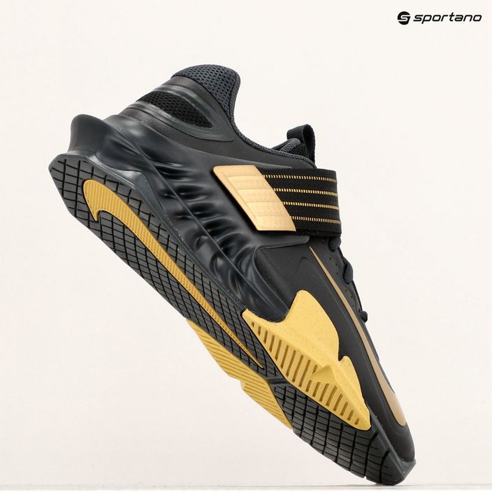 Nike Savaleos black/met gold antgracite infinite gold súlyemelő cipő 9