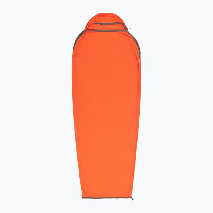 hálózsák bélés Sea to Summit Reactor Extreme Sleeping Bag Liner Mummy CT spicy orange/beluga