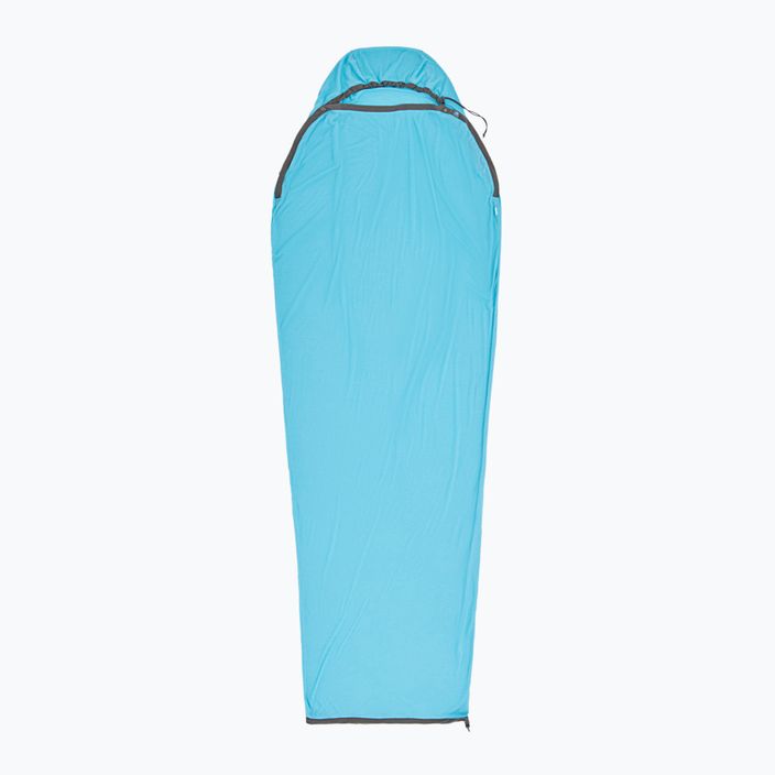 hálózsák bélés Sea to Summit Breeze Sleeping Bag Liner Mummy standard blue atoll/beluga