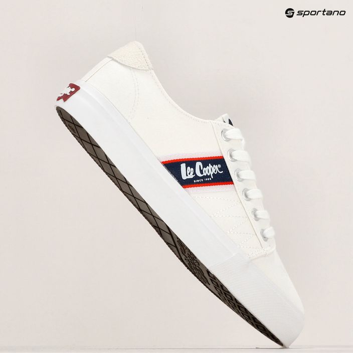 Lee Cooper férfi cipő LCW-24-02-2143 fehér 10