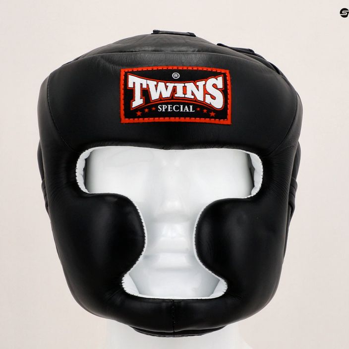 boksz fejvédő Twins Special Sparingowy black 8