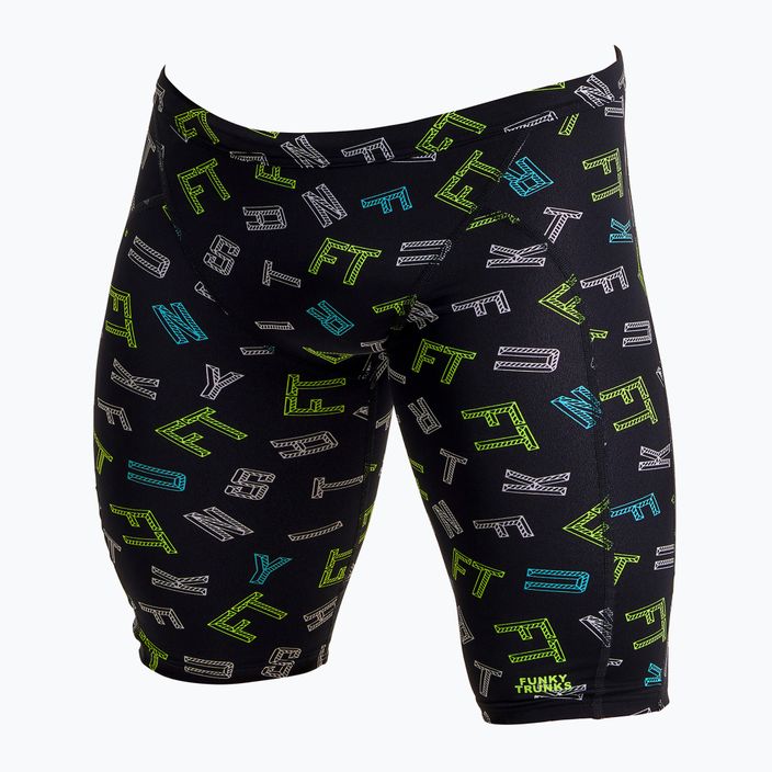 Férfi Funky Trunks Training Swim Jammers fekete FTS003M7140030 4
