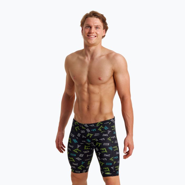 Férfi Funky Trunks Training Swim Jammers fekete FTS003M7140030 7