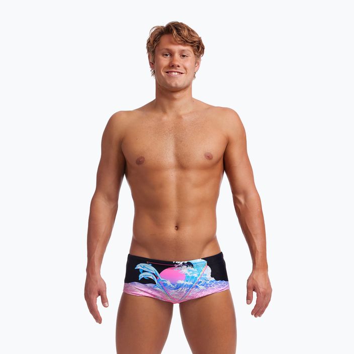 Férfi Funky Trunks Sidewinder úszó boxeralsó színes FTS010M7155834 6