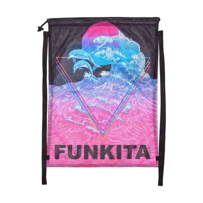 Funkita Mesh Gear Bag rózsaszín és fekete FKG010A7131700 2