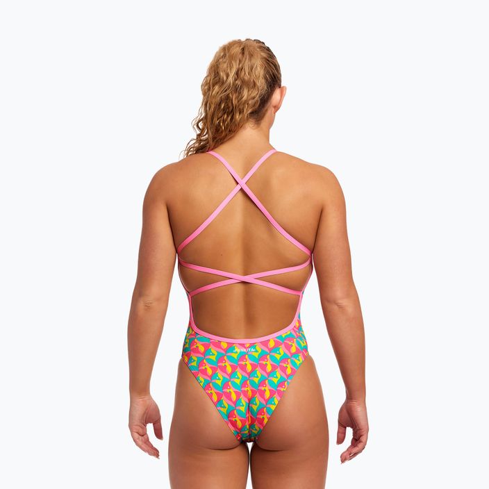 Funkita női egyrészes fürdőruha Strapped In One Piece foxy friends 7