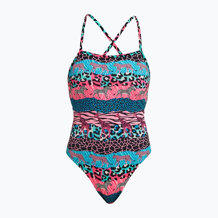 Funkita Strapped In One Piece wild things női egyrészes fürdőruha