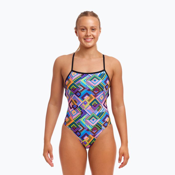 Funkita Strapped In One Piece boxanne női egyrészes fürdőruha 2