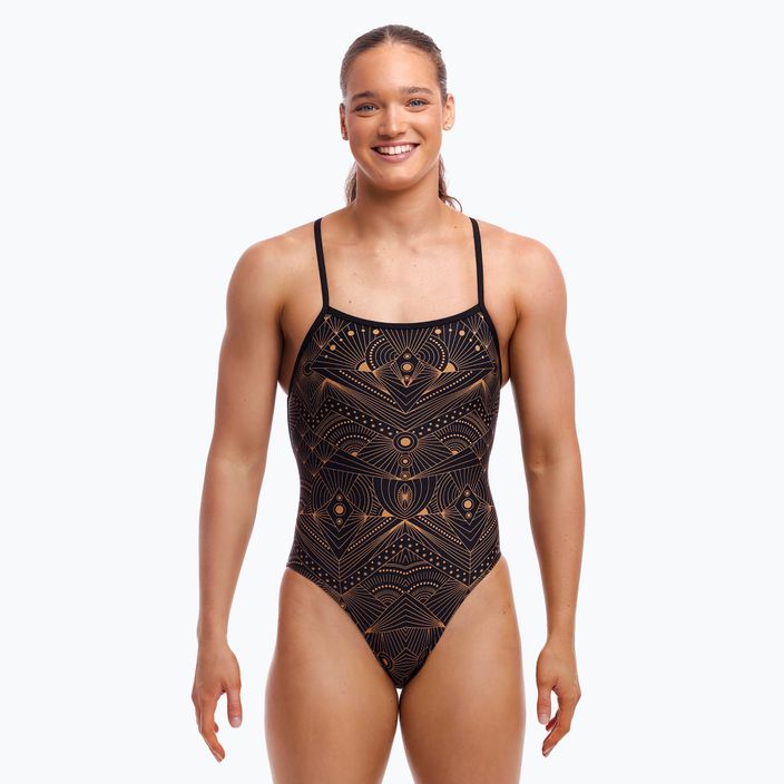 Funkita női egyrészes fürdőruha Strapped In One Piece a csillagokhoz 2