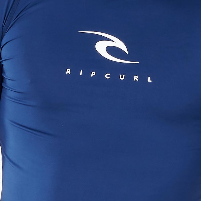Férfi Rip Curl Corps SSL UV úszóing, rövid ujjú kék WLE3KM 5