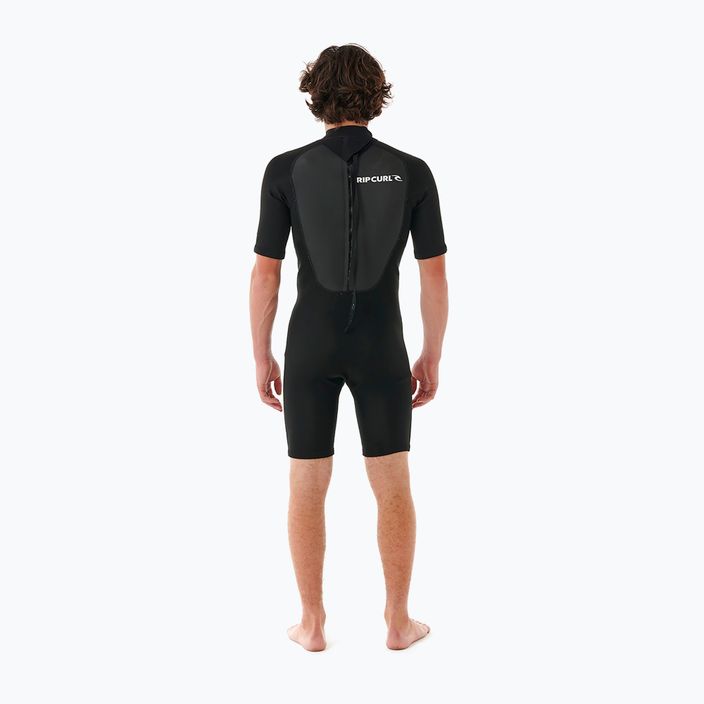 Rip Curl Omega 2 mm Back Zip Springsuit black férfi neoprén ruha 3