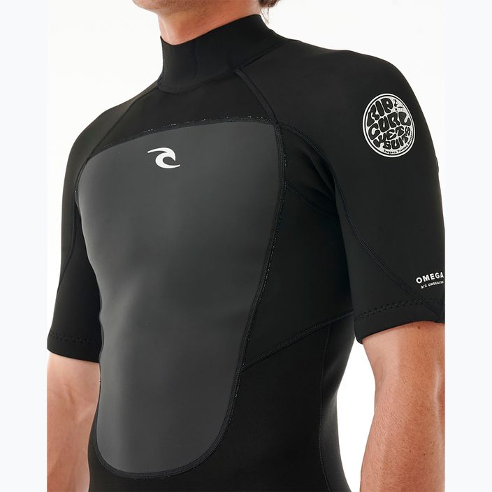 Rip Curl Omega 2 mm Back Zip Springsuit black férfi neoprén ruha 6