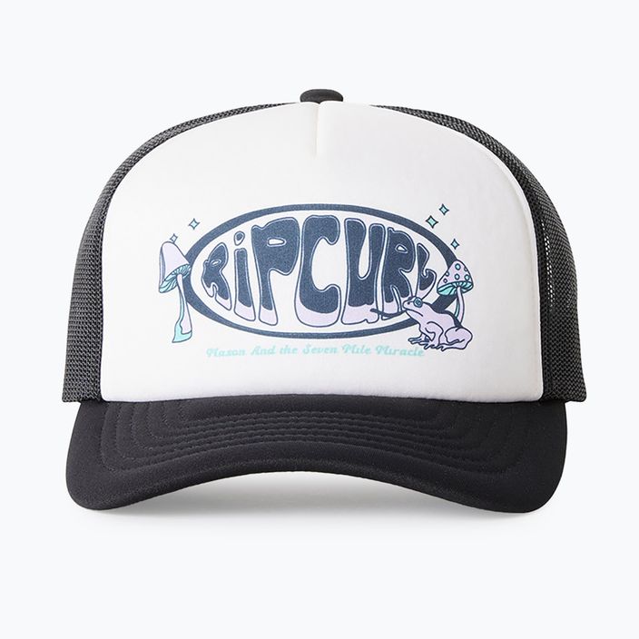 Férfi Rip Curl Weekend Trucker fekete/fehér baseball sapka 2