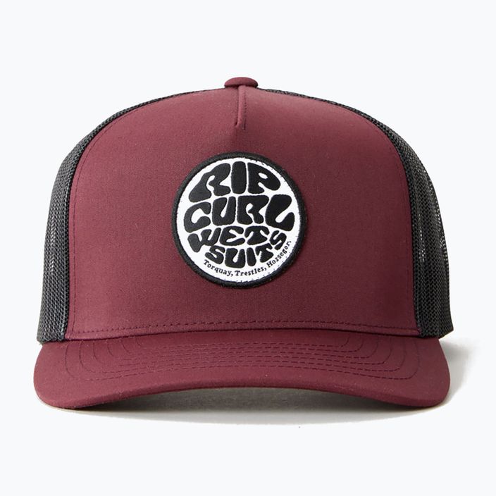 Rip Curl Search Icon Trucker maroon férfi baseballsapka 2