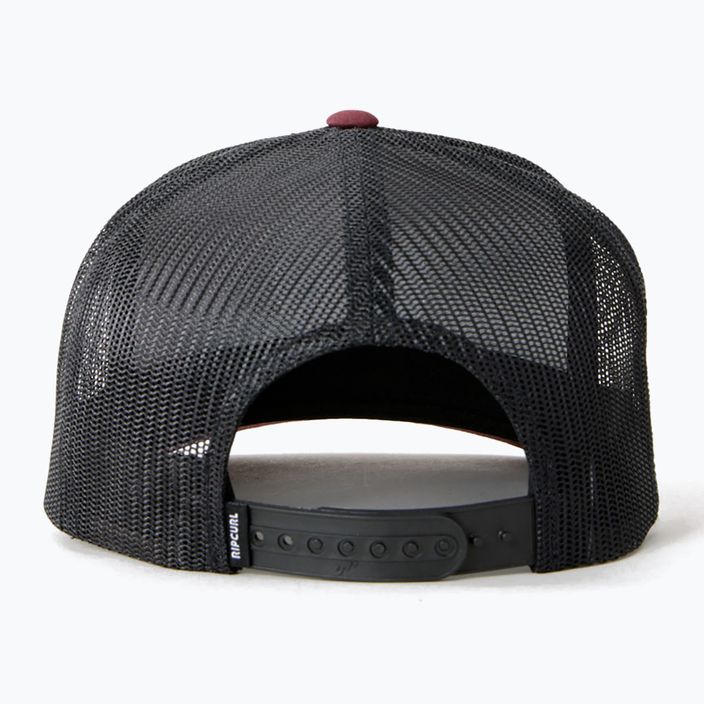 Rip Curl Search Icon Trucker maroon férfi baseballsapka 3