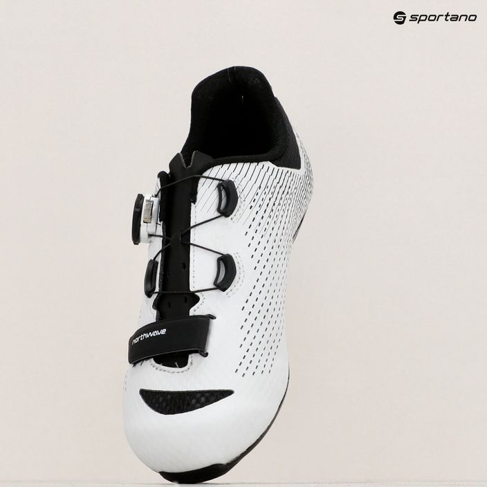 Northwave Storm Carbon 2 férfi országúti cipő fehér/fekete 12