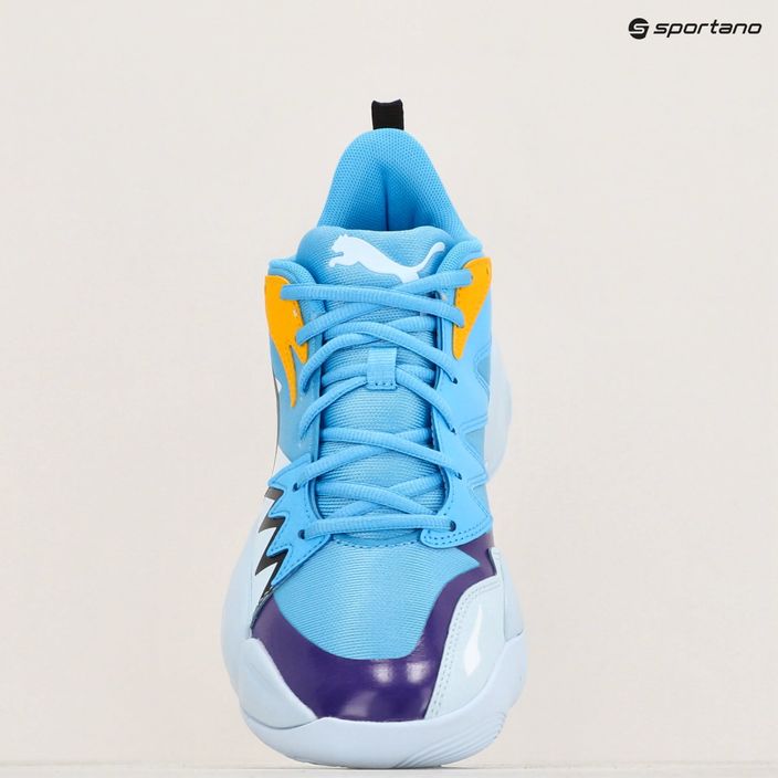 Férfi kosárlabda cipő PUMA Genetics luminous blue/icy blue 18