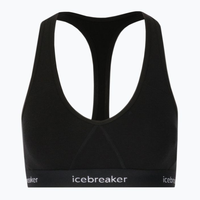 Icebreaker Sprite Racerback női thermo melltartó fekete IB1030200011 6