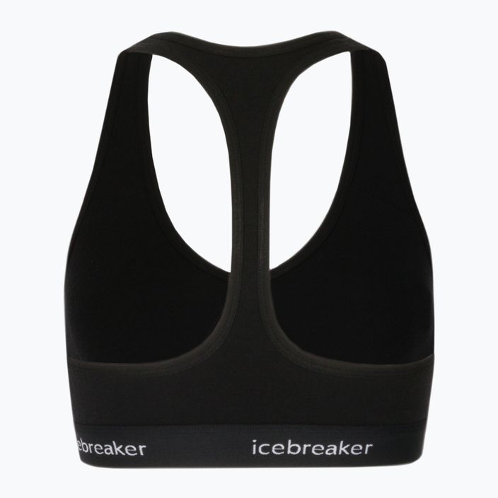 Icebreaker Sprite Racerback női thermo melltartó fekete IB1030200011 7