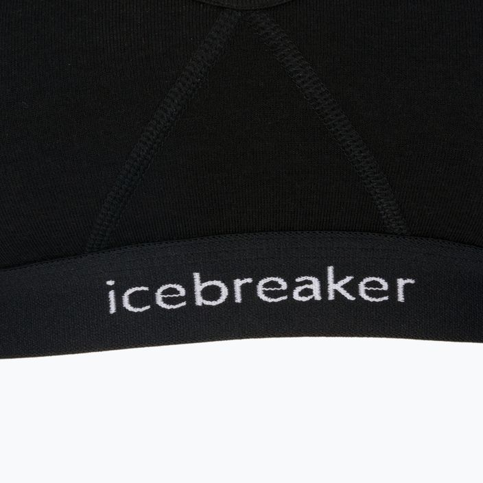 Icebreaker Sprite Racerback női thermo melltartó fekete IB1030200011 8