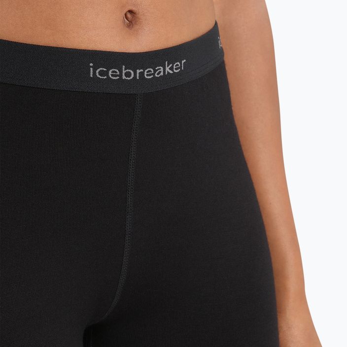 Icebreaker női termónadrág 260 Tech 001 fekete IB1043920011 IB1043920011 4