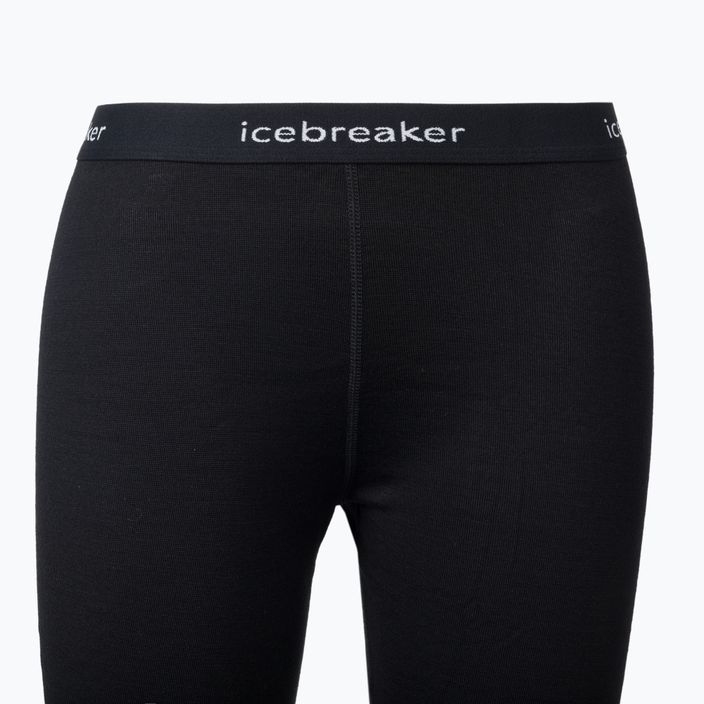 Icebreaker női termónadrág 260 Tech 001 fekete IB1043920011 IB1043920011 9