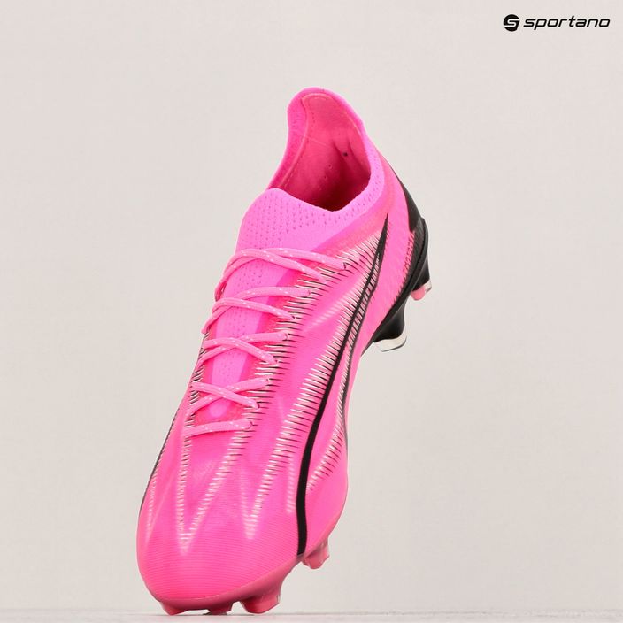 focicipő  PUMA Ultra Play FG/AG poison pink/puma white/puma black 9