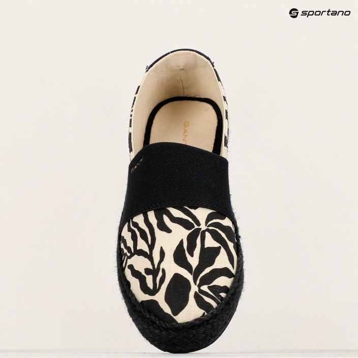 Női cipő GANT Raffiaville dry sand/black 16