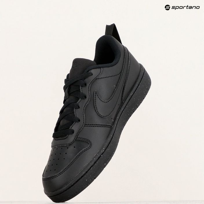 Nike Court Borough Low Recraft black/black/black női cipő 9