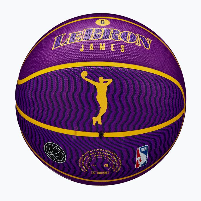 Wilson NBA Player Icon Outdoor Lebron kosárlabda WZ4005901XB7 méret 7 8