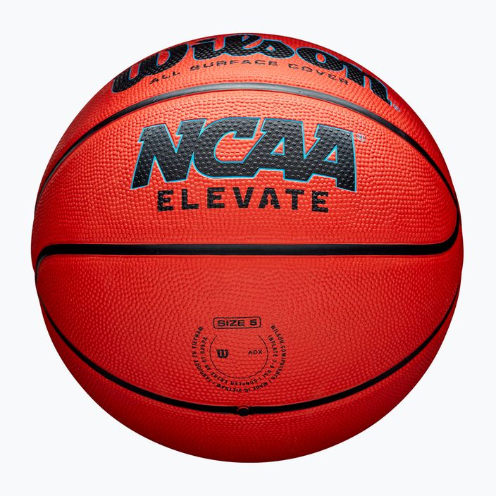 Wilson NCAA Elevate narancssárga/fekete kosárlabda 6-os méret 5