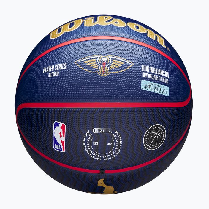 Wilson NBA Player Icon Outdoor Zion kosárlabda WZ4008601XB7 méret 7 7